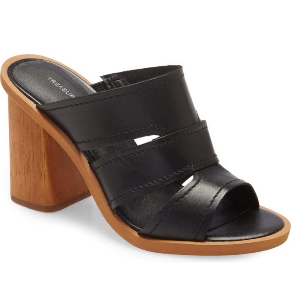 NIB Treasure & Bond Allie Block Heel Sandal in size 6.5